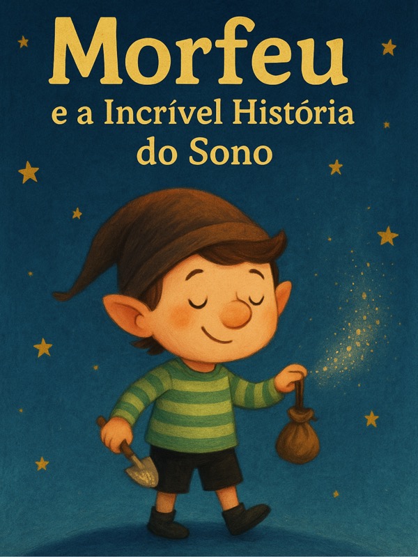 Capa do livro Morfeu e a Incrível História do Sono